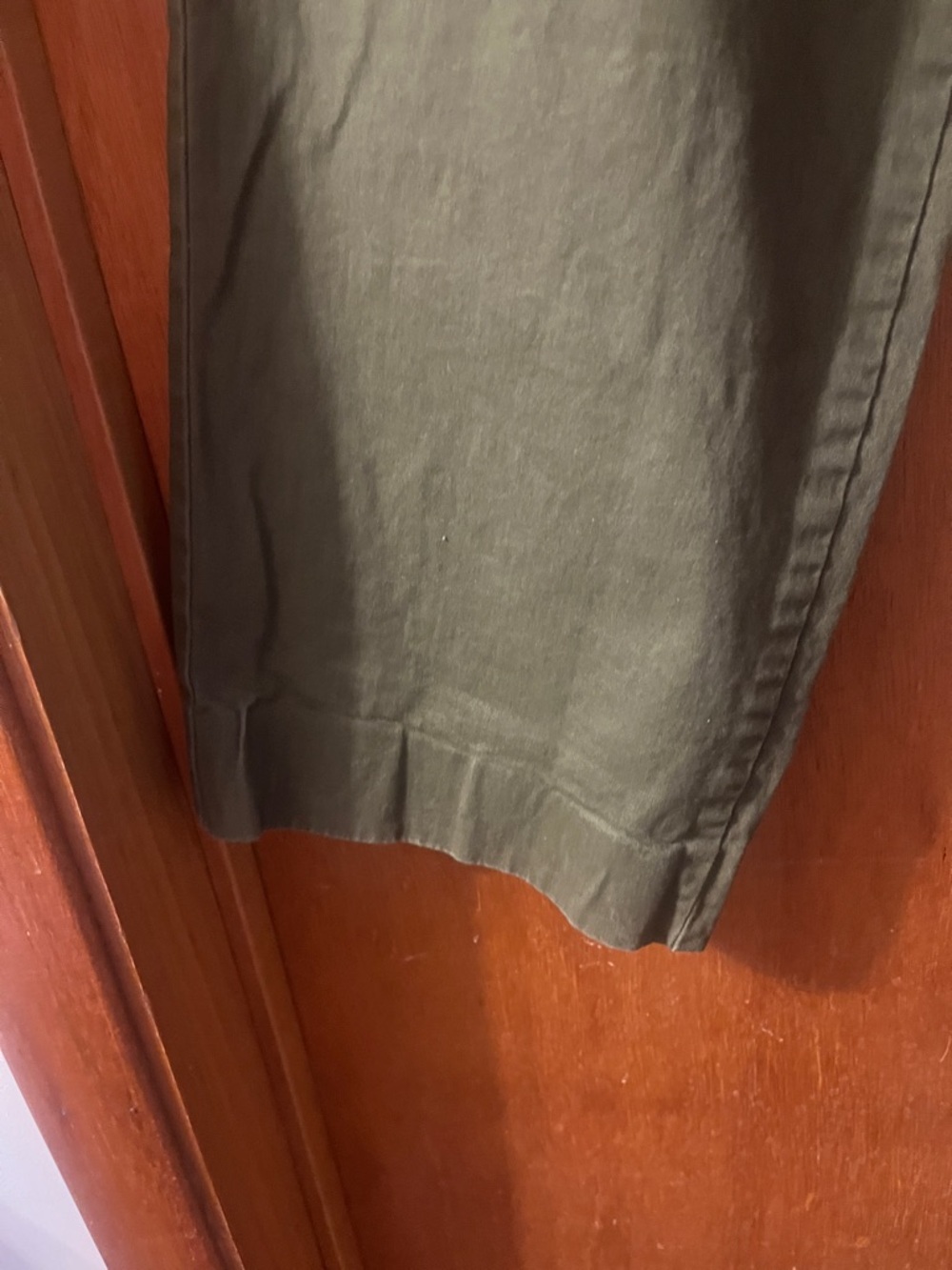 Men’s Denver Hayes Olive Green Chinos 42X30 - Picture 4 of 11